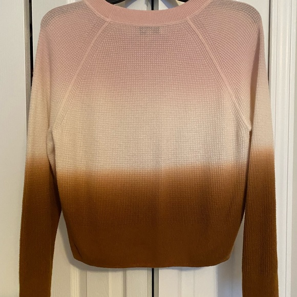 Madewell Dipdyed 100% Cashmere Obmre Sweater, S, Like New - Picture 3 of 4